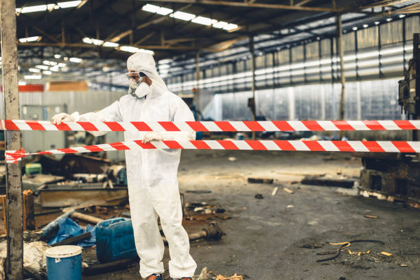 Professional Drug Lab Cleanup technician working in Nekoosa, WI